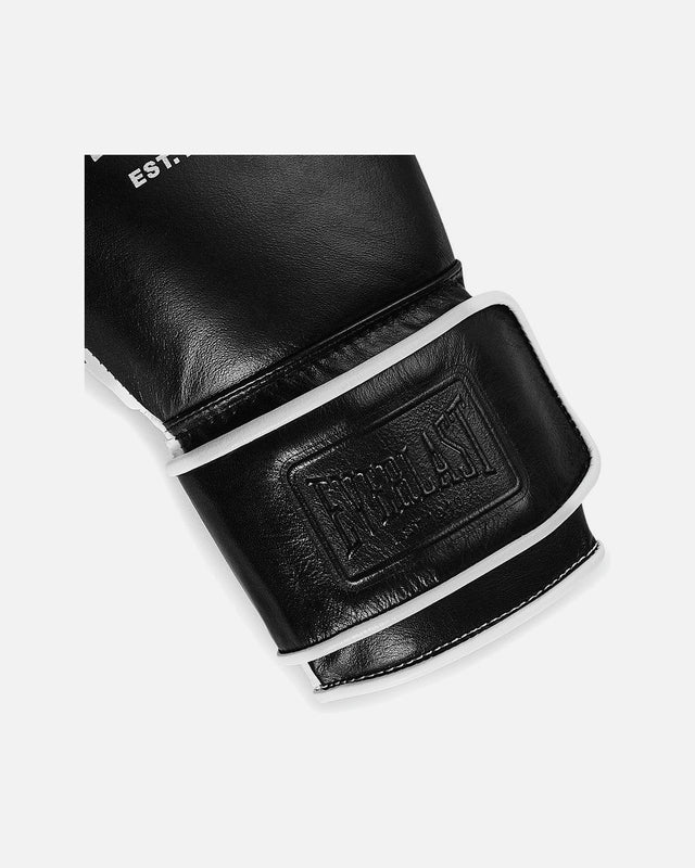 Guantes de boxeo Everlast Powerlock Pro OG – Negro/Blanco
