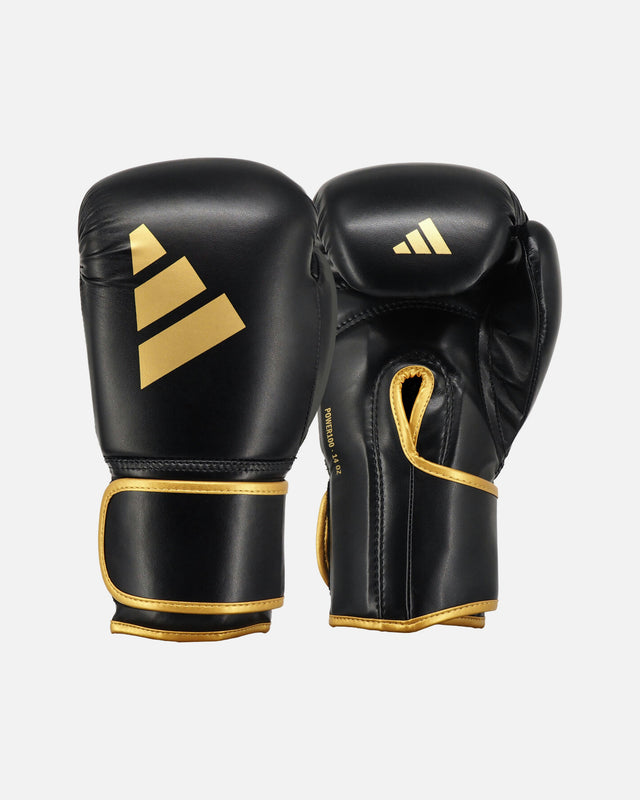 Gants de boxe Adidas Power 100 – Noir/Or