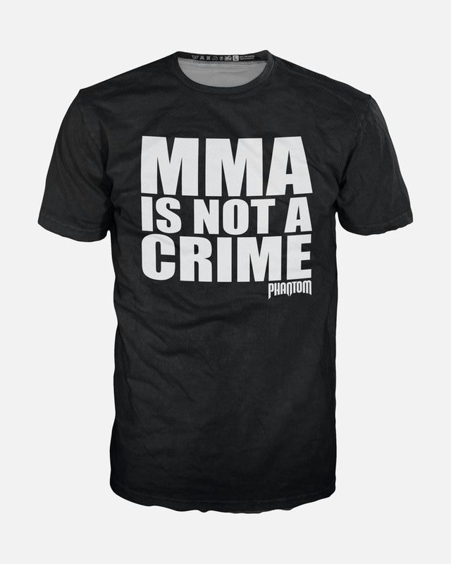 T-shirt Phantom Athletics EVO MMA Is Not A Crime – Nero
