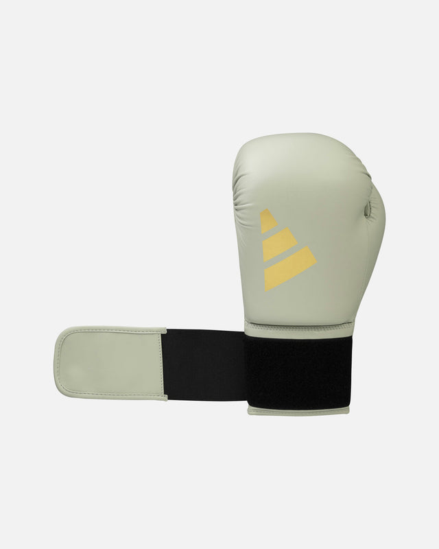 Guantes de boxeo Adidas Speed 50 – Aluminio/Oro