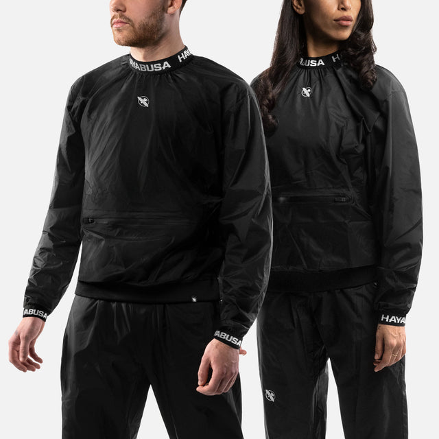 Chándal de sudoración Hayabusa Pro – Negro