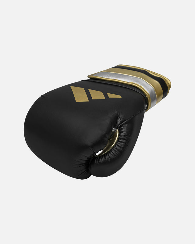 Guantes de boxeo Adidas Speed 501 – Negro/Oro