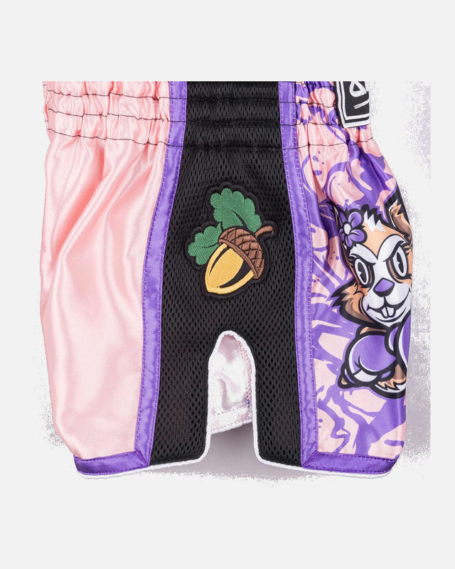 Pantalones de Muay Thai 8 WEAPONS Jenny - Rosa