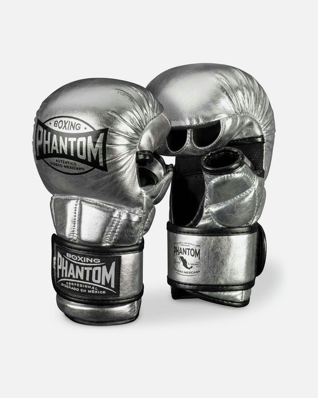 Phantom Athletics MMA-handsker Mexico – Sølv/Sort
