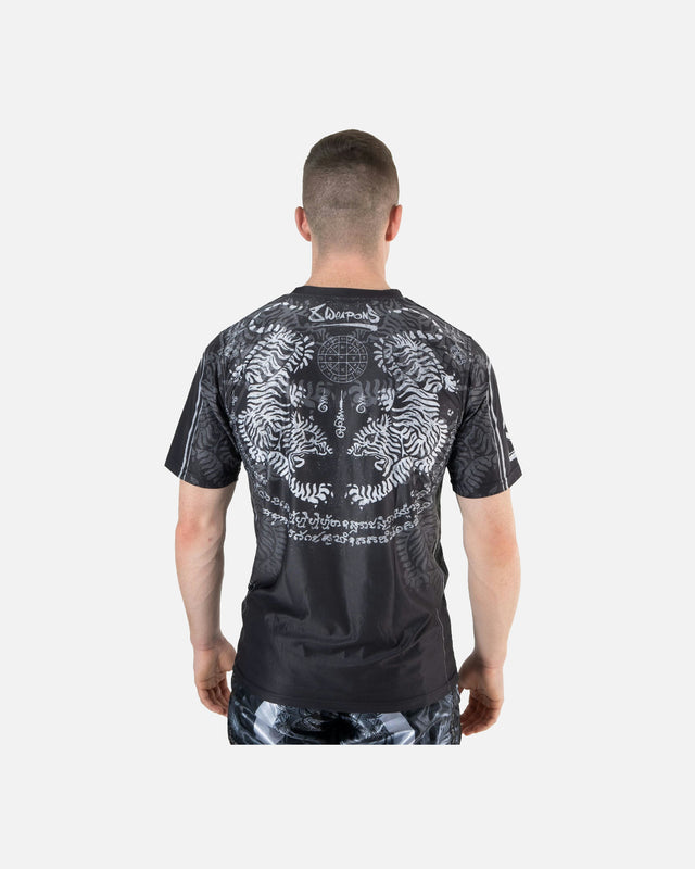 8 WEAPONS T-Shirt Functional - Zwart/Grijs
