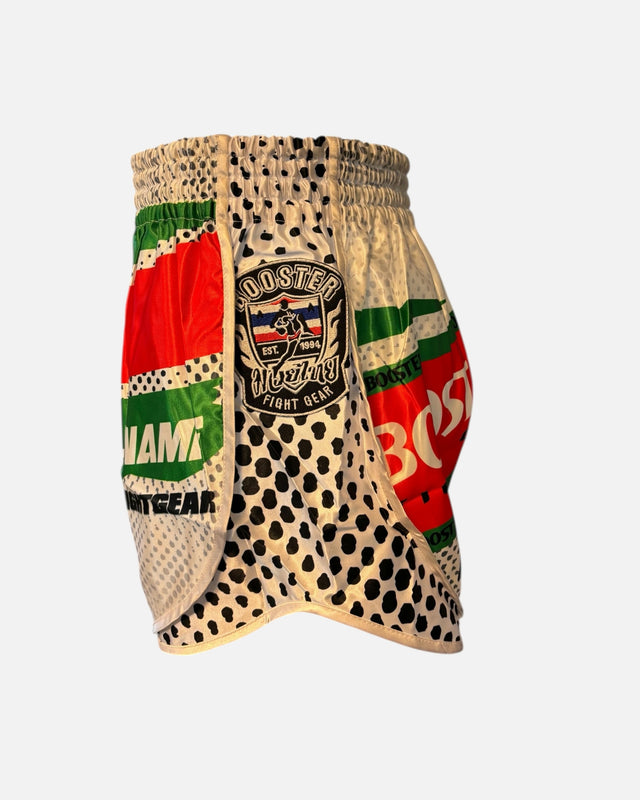 Booster Muay Thai Shorts Suriname – White