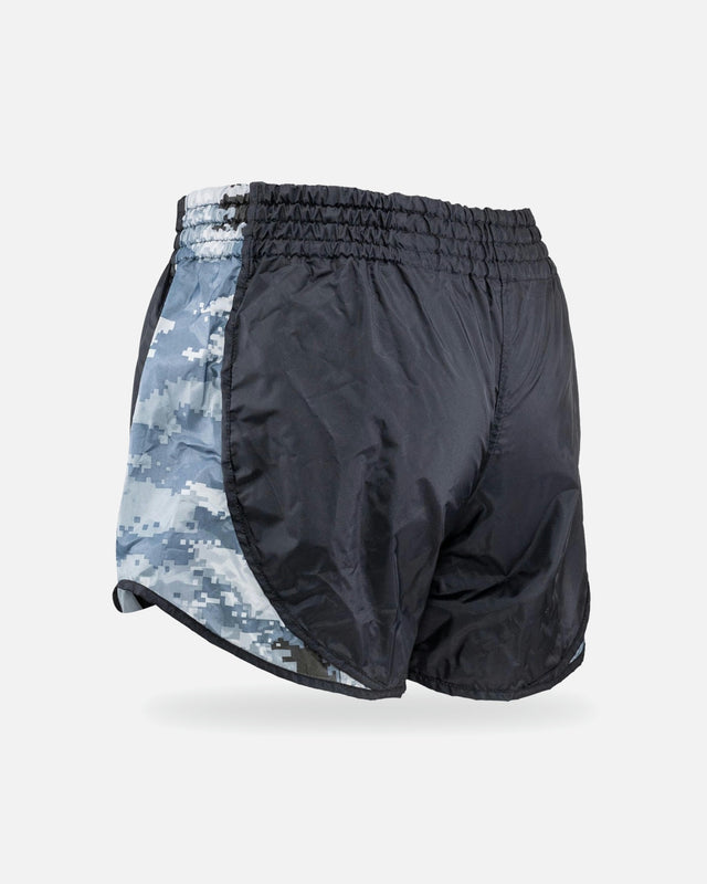 Shorts de Muay Thai Booster Retro Hybrid – Gris