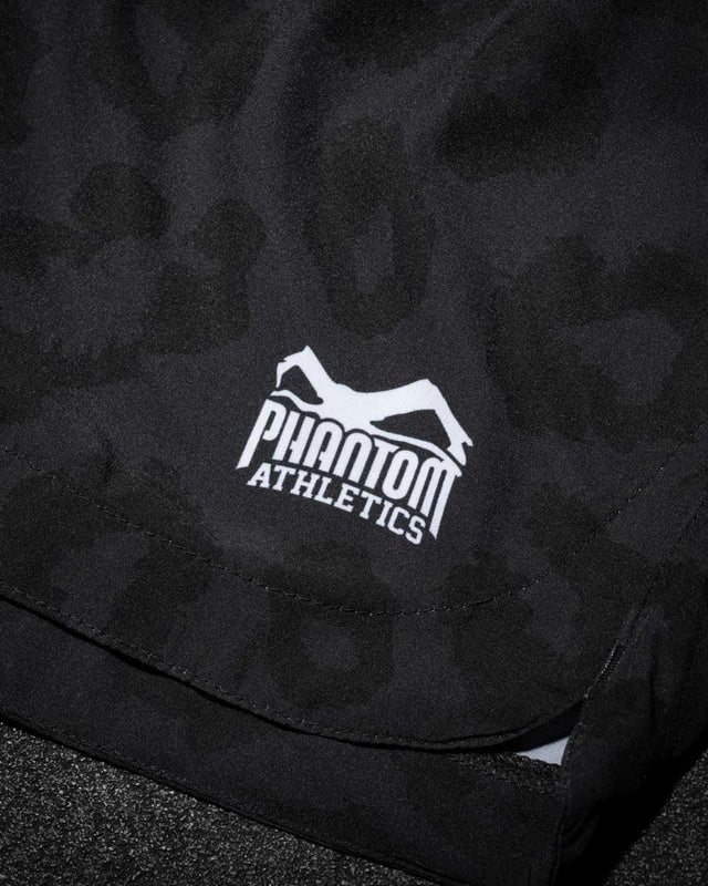 Phantom Athletics MMA Shorts Fusion - Panther Zwart