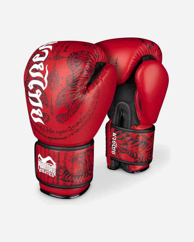 Phantom Athletics Muay-Thai-Boxhandschuhe Frost – Rot