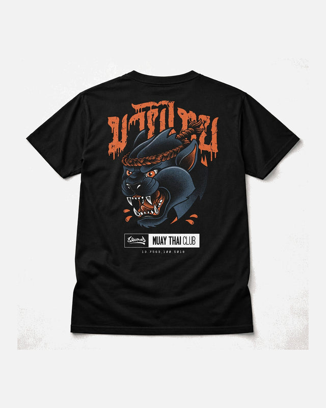 Camiseta 8 WEAPONS Panther – Negro