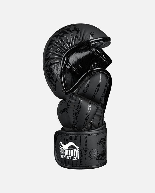 Gants de sparring MMA Phantom Athletics Muay Thai – Noir