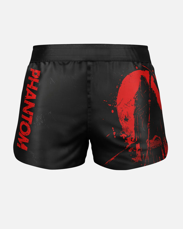 Phantom Athletics MMA-Shorts Fusion-R Reaper – Schwarz/Rot