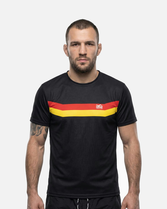 Phantom Athletics Trainingsshirt EVO+ Germany CT – Schwarz/Rot/Gold