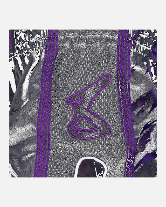 Pantaloncini Muay Thai 8 WEAPONS Beastial Panther – Nero/Viola