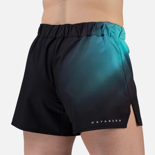 Shorts de MMA Hayabusa Apex Nova Lightweight Femme - Bleu canard