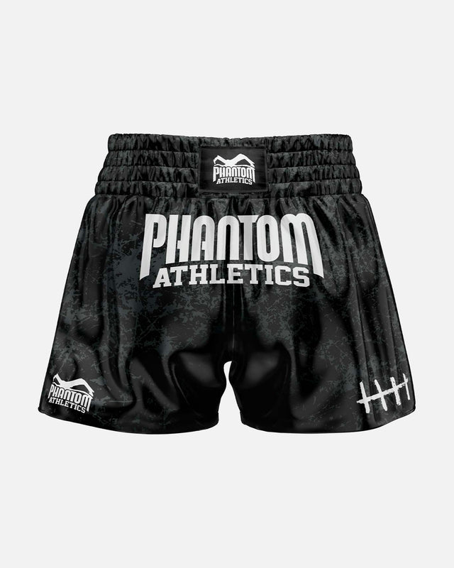 Pantalones de Muay Thai Phantom Athletics Serious – Negro
