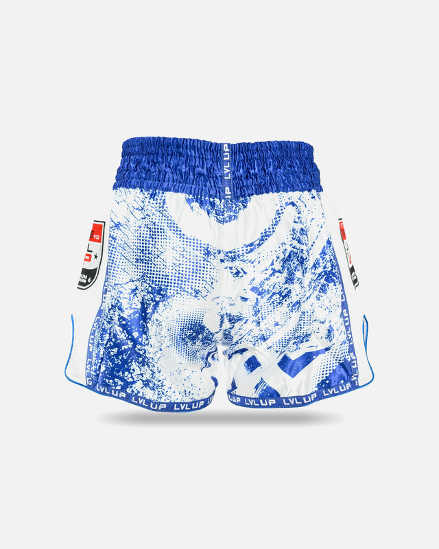Pantaloncini Muay Thai LVL UP Stadium – Blu