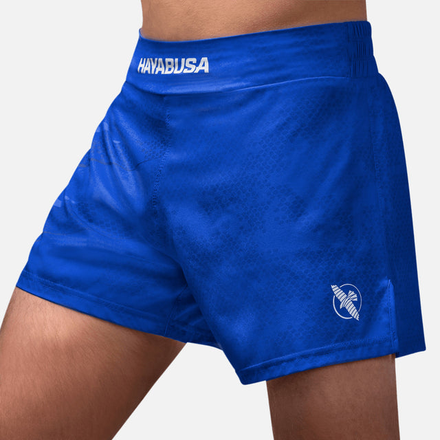 Shorts de Muay Thai Hayabusa Arrow – Bleu