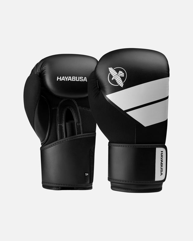 Gants de boxe Hayabusa S4 – Noir/Blanc