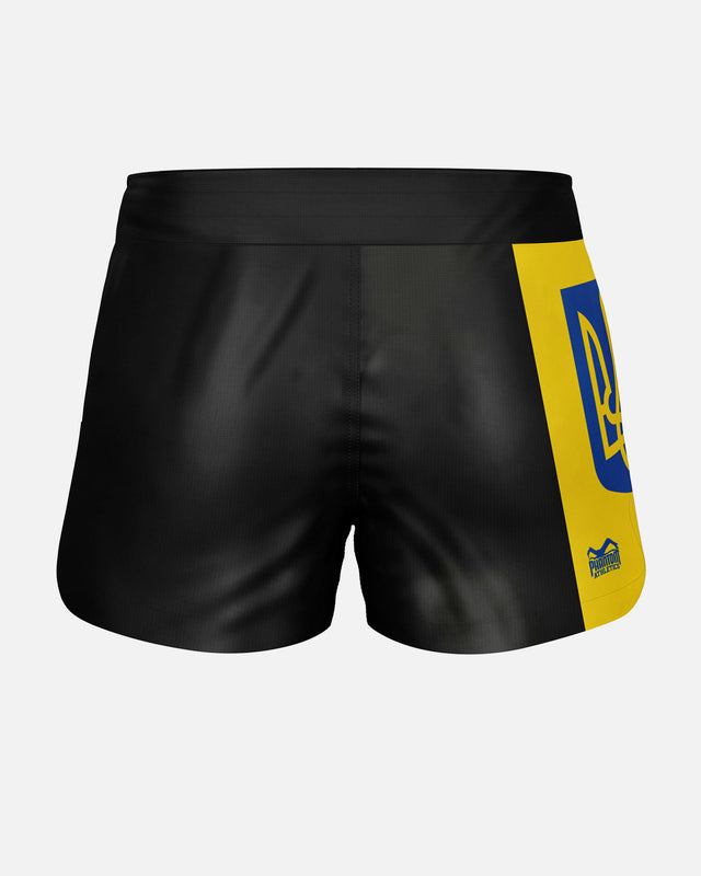 Pantaloncini MMA Phantom Athletics Fusion-R Team Ukraine – Blu/Giallo