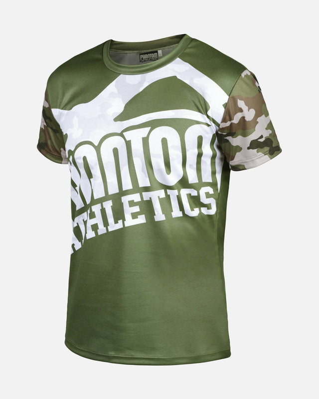 Phantom Athletics Trainingsshirt EVO Warfare – Marineblau Camo