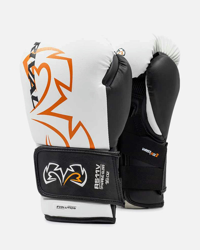 Guantoni da boxe Rival Evolution RS11V Sparring – Bianco