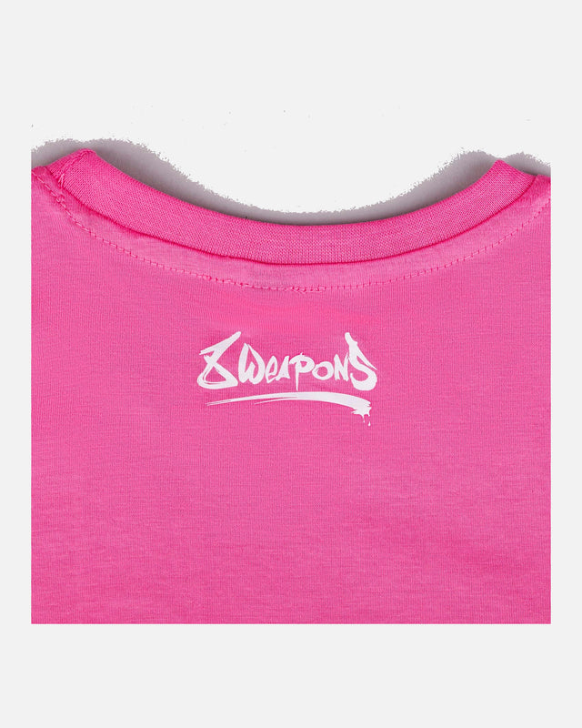 Camiseta 8 WEAPONS Niños - Rosa
