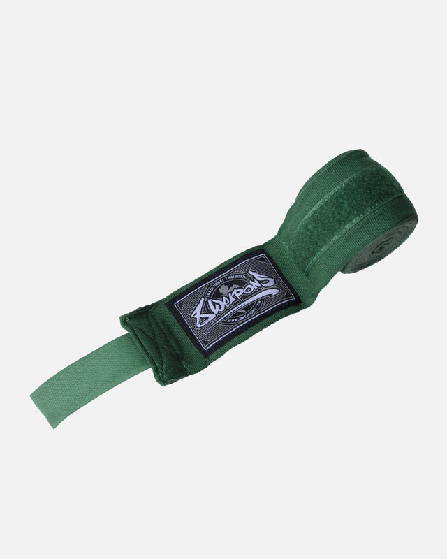 Ligaduras de boxe 8 WEAPONS – Verde-escuro