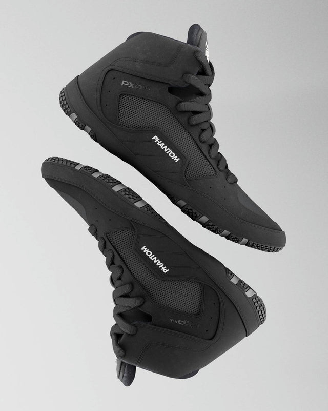 Phantom Athletics Buty zapaśnicze Tactic Dziecięce – Czarne