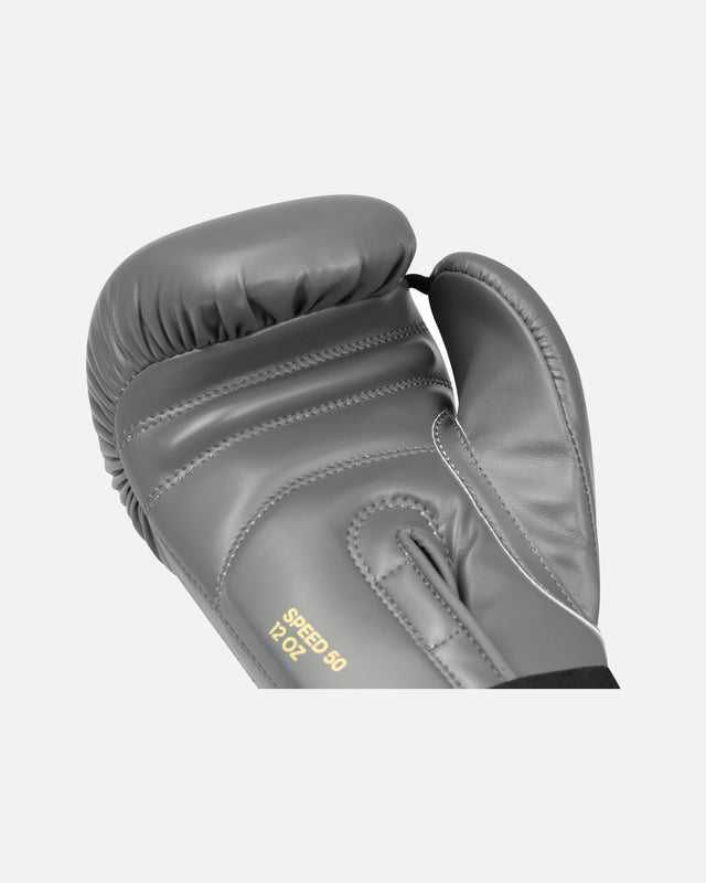 Guantoni da boxe Adidas Speed 50 – Grigio/Oro