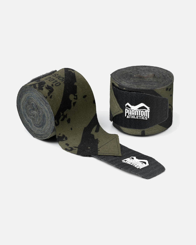 Vendas de boxeo Phantom Athletics Camo Tiger – Verde