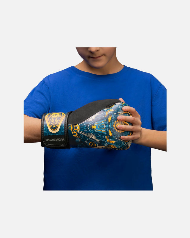 Guantes de boxeo Hayabusa S4 Epic – Niños Azul