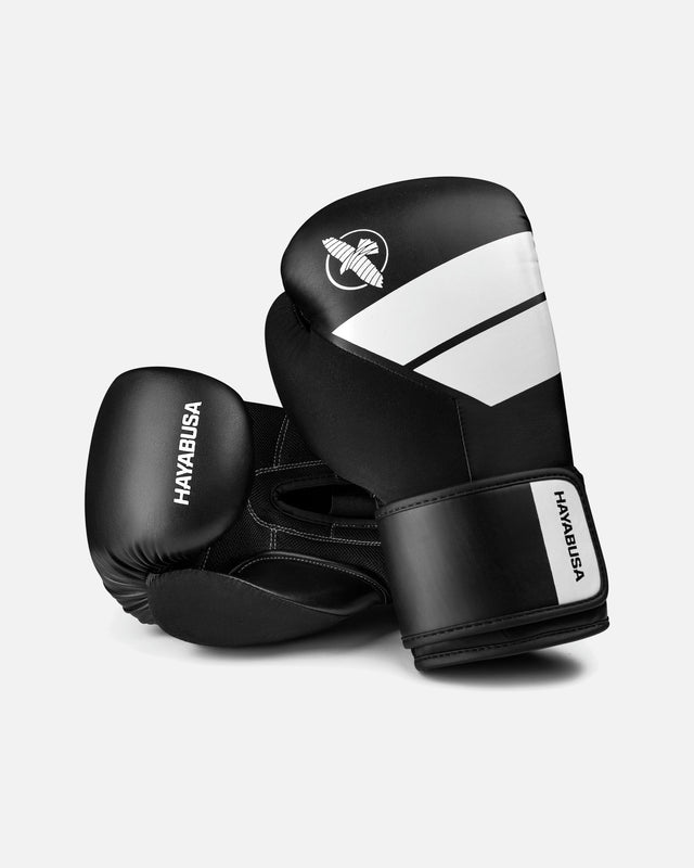 Gants de boxe Hayabusa S4 – Noir/Blanc