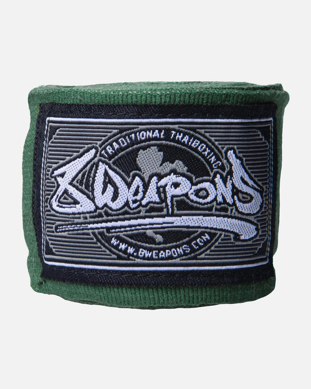 Ligaduras de boxe 8 WEAPONS – Verde-escuro