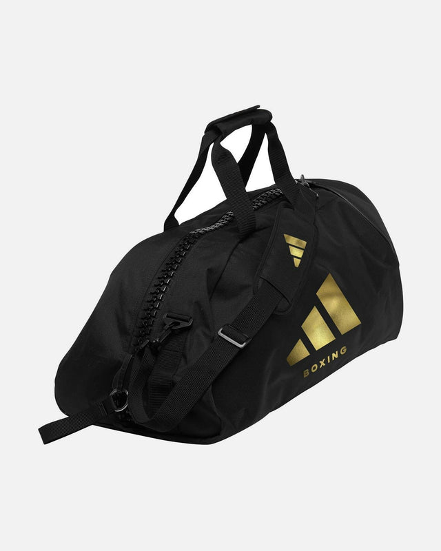 Sac de sport Adidas 2en1 Polyester – Noir/Or