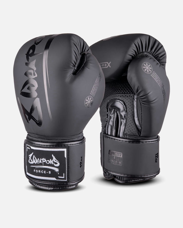 Gants de boxe 8 WEAPONS Force 8 – Noir