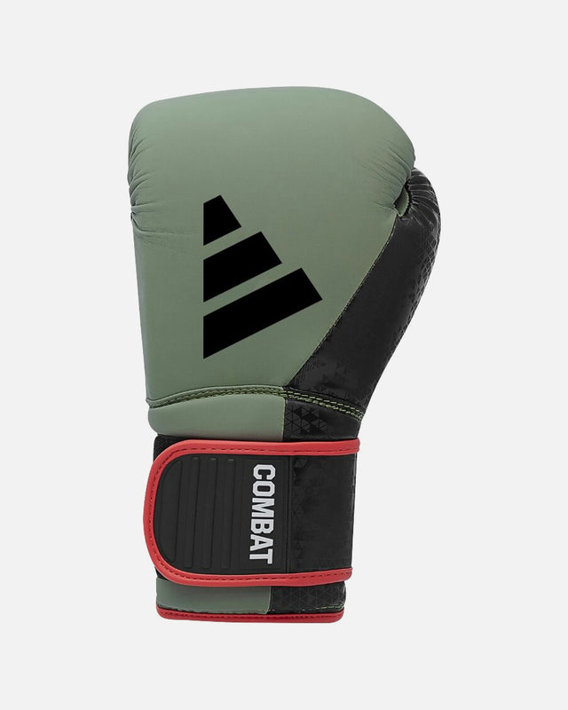 Boxerské rukavice Adidas Combat 50 – Zelené/Černé