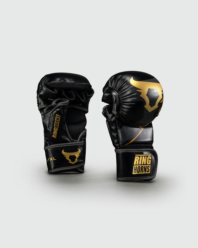 Gants de MMA Ringhorns Charger – Noir/Or