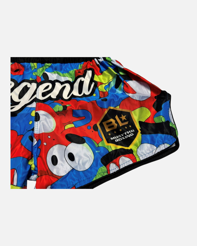Blegend Muay-Thai-Shorts Legend 10 – Schwarz