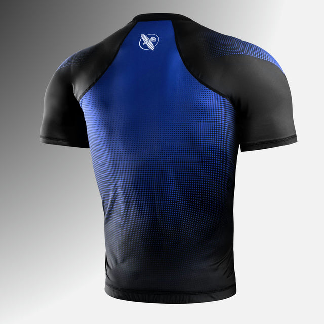 Rashguard Hayabusa Pro Ranked Manga Corta – Azul