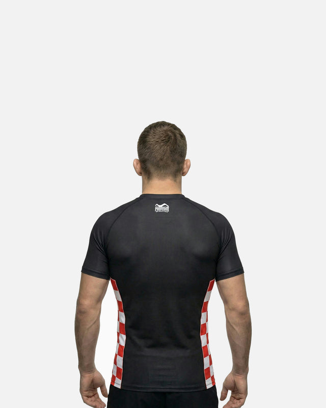 Phantom Athletics Rashguard Team Croatia – Schwarz