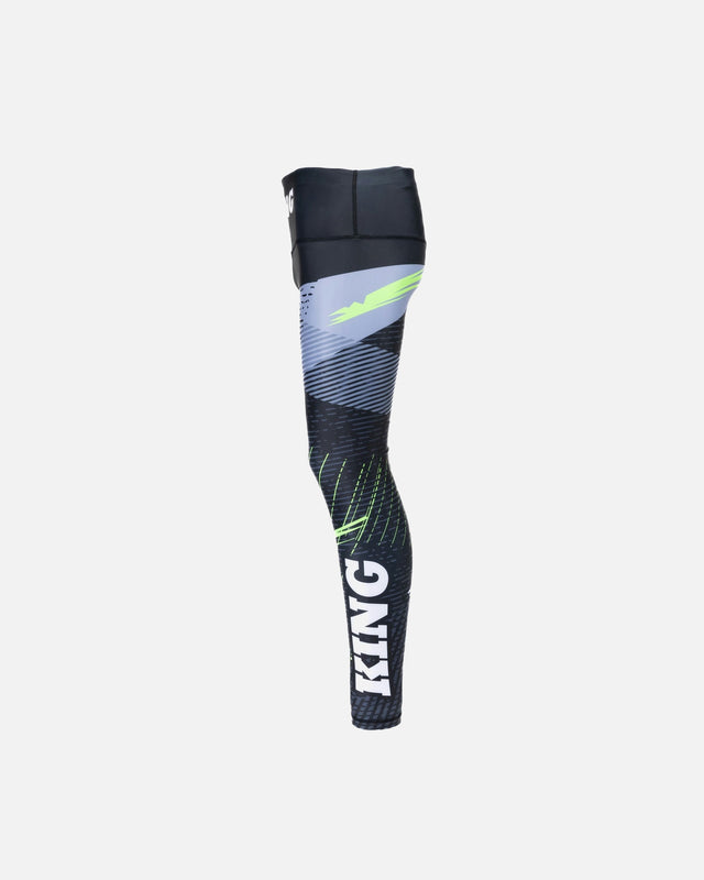 King Pro Boxing Compressie Shorts Shadow Dames - Zwart