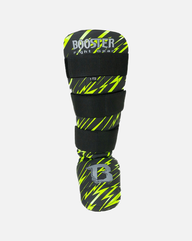 Espinilleras Booster Combat Series 5 Niños – Negro