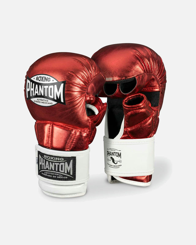 Gants de MMA Phantom Athletics Mexico – Argent/Noir