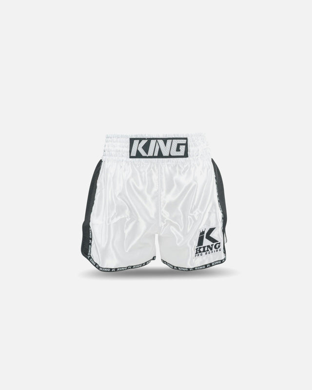 Shorts de Muay Thai King Pro Boxing Bangkok – Blanc