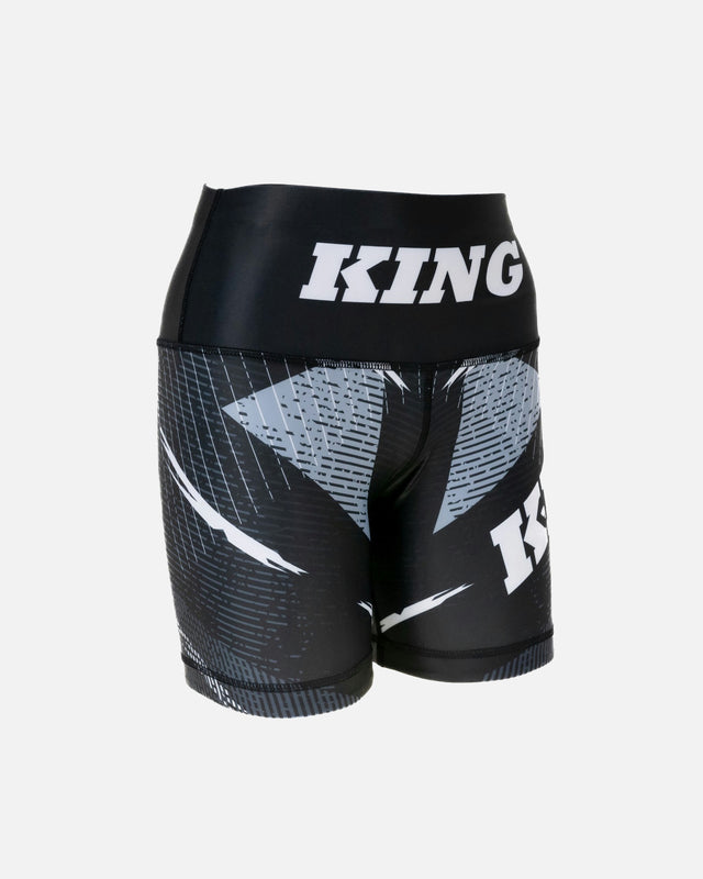 King Pro Boxing Kompressionsshorts Shadow 1 für Damen – Schwarz