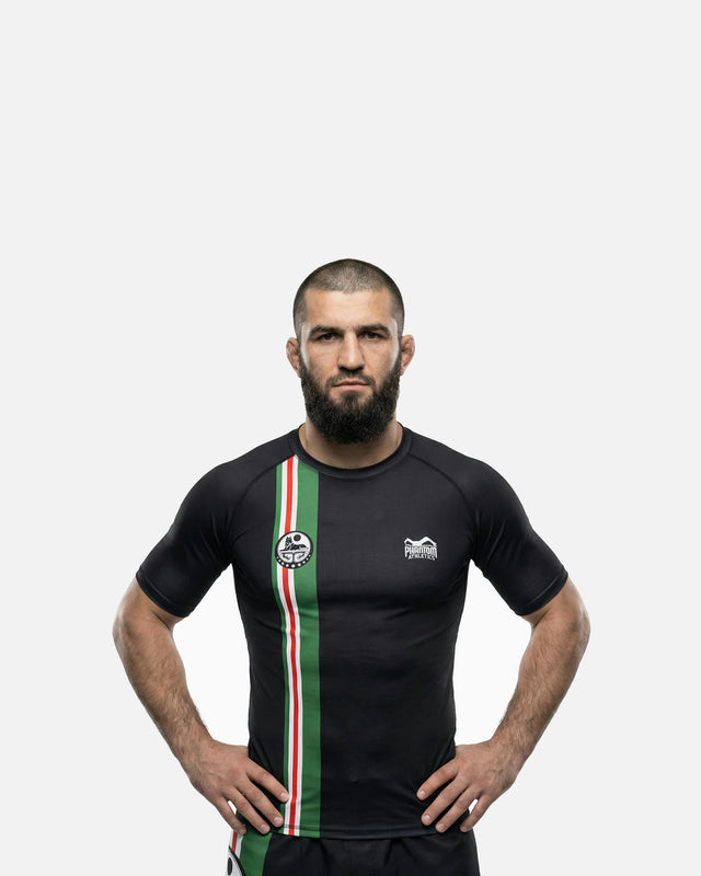 Phantom Athletics Rashguard Team Chechnya - Zwart/Groen