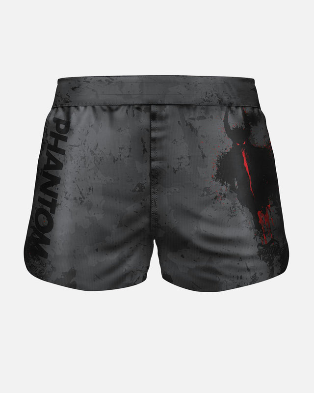 Phantom Athletics MMA Shorts FUSION-R Demon - Zwart/Grijs