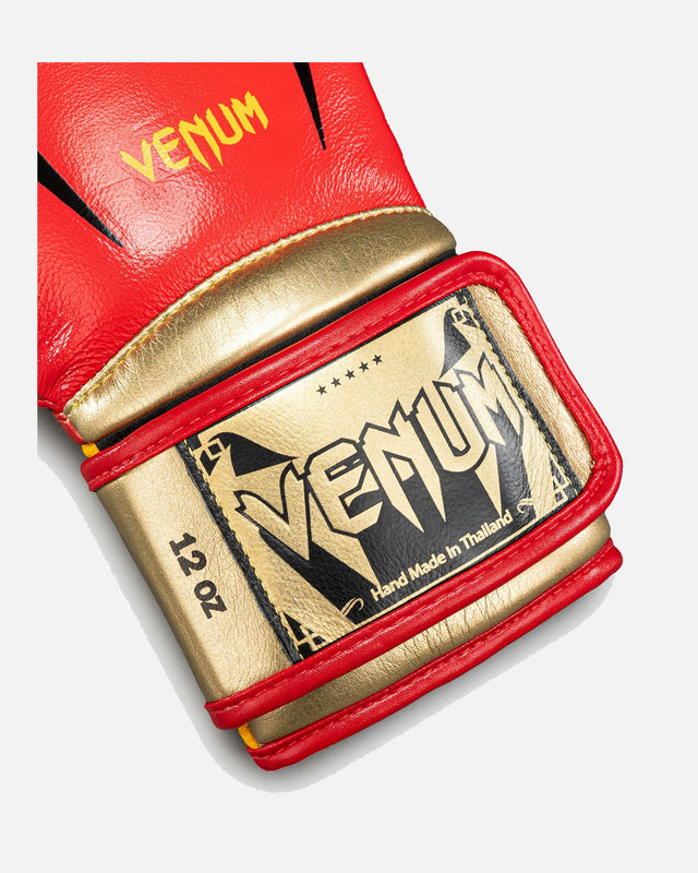 Guantes de boxeo Venum Giant 3.0 – Rojo/Amarillo/Oro