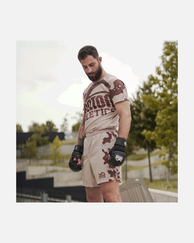 T-shirt d'entraînement Phantom Athletics EVO Warfare – Désert Camo